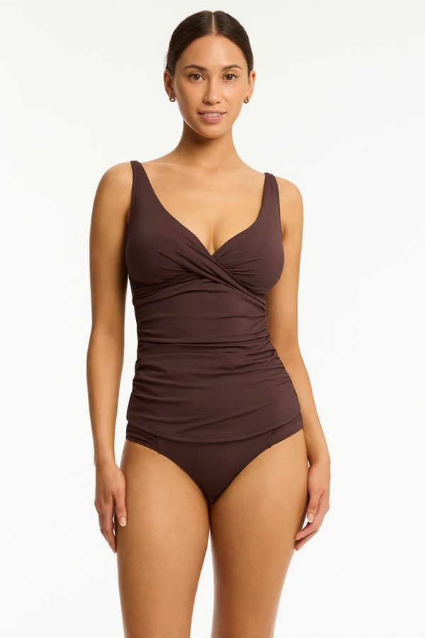 Sea Level Essentials Cross Singlet Top